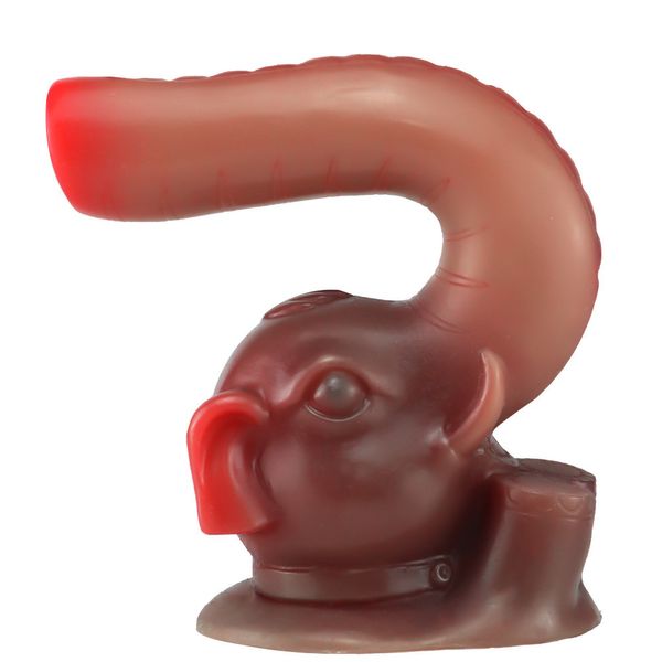 Design exclusivo anus butt plugue dildos líquido silicone material enorme forte copo de sucção adultos erótico anal sexo brinquedos para mulheres menfactory direto