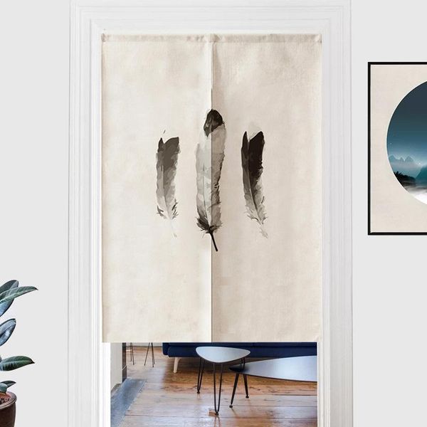 

curtain & drapes modern simple door half bedroom decorative partition kitchen feng shui noren