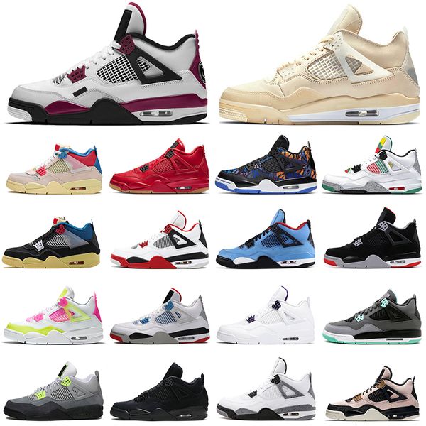 

jumpman 4 shoes union sail fire red raptors cactus jack cool grey metallic pack 4s womens mens trainers sports sneakers