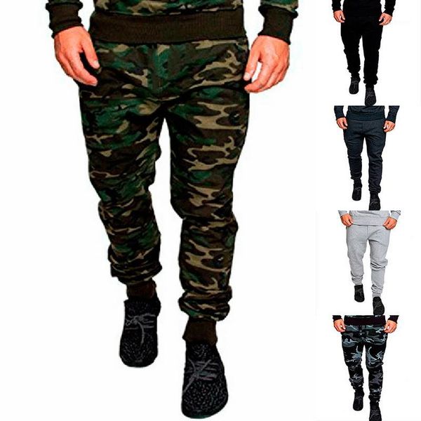 

2018 men camouflage pants mens solid pants male hip hop pencil harem autumn trousers plus size1, Black