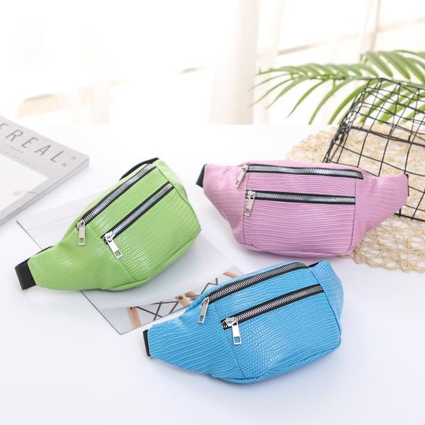 

waist bags women faishon zipper pack fanny pu men's one-shoulder cross-belt mobile phone bag travel bag1