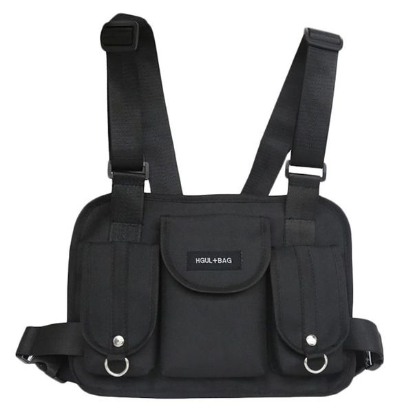 

fashion chest rig waist bag hip hop streetwear functional chest bag cross shoulder bags