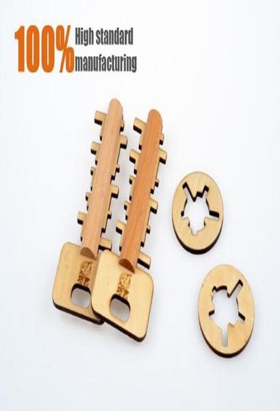 

1pc wooden toy unlock puzzle key classical kong ming lock toys intellectual educational toy gift for children gyh wmttpa mywjqq