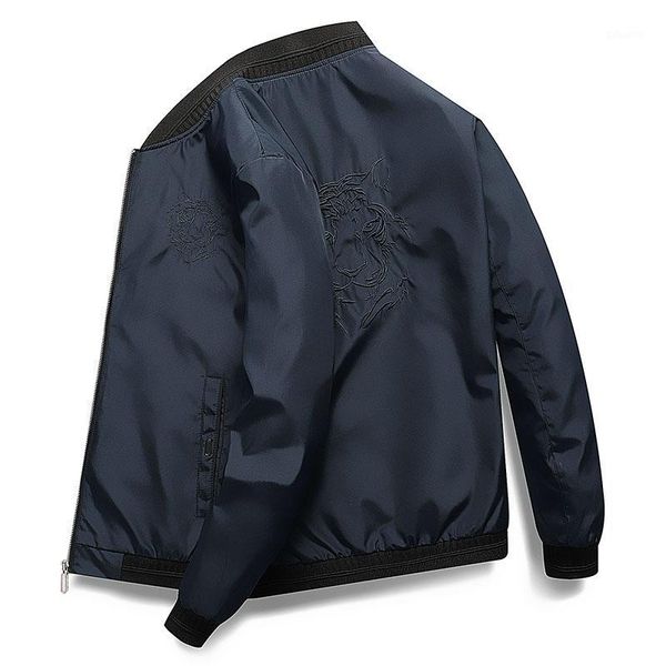 

moxitu summer men bomber jacket long sleeve baseball jackets windbreaker zipper windbreaker jacket male outwear brand clothing1, Black;brown