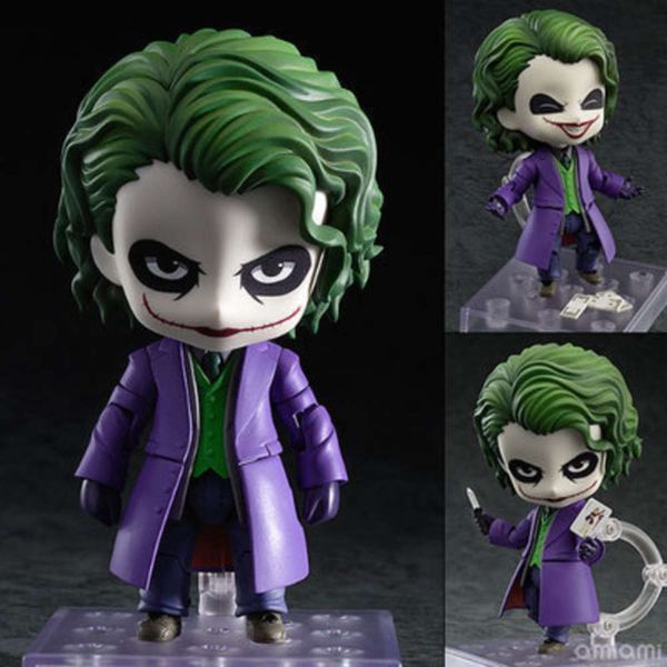 

q clay batman dark knight dc joker 566# face changing doll