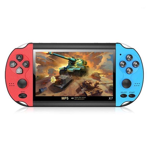 

x7 pocket video game player 8gb av tv out 5.1 surround sound mp3 mp4 player1
