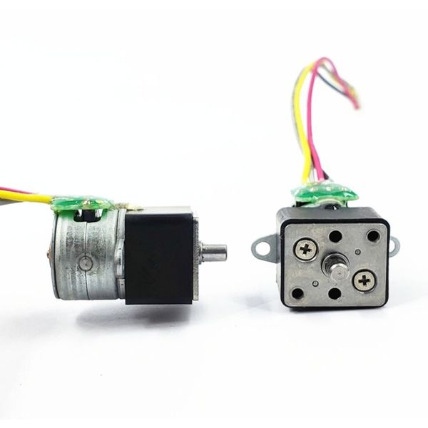 

2 фазы 4 проволоки mini 351 diy 15 мм микросхема передач прецизионный соотношение металлическая передача шаговый двигатель f wmturv