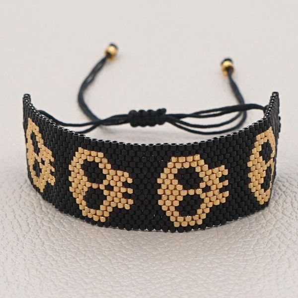 

go2boho miyuki bracelets for women 2020 fashion skull pulseras adjustable jewelry handcrafted bracelet for men jewelry gift sqcxae luckyhat, Bronze;silver