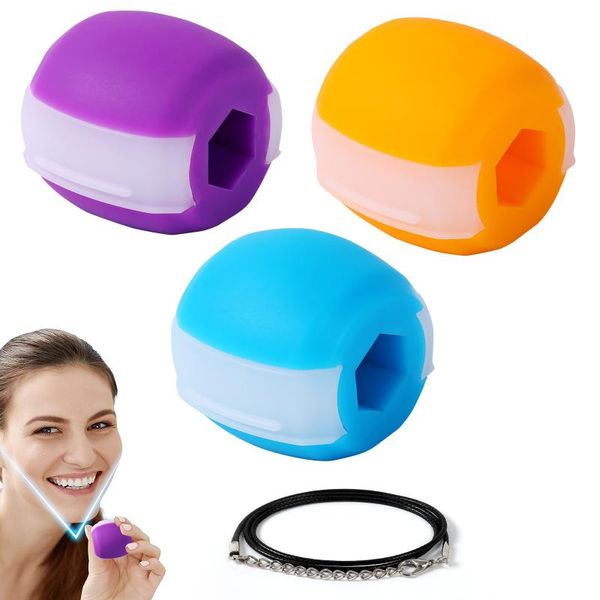 

anti-wrinkle exercise jaw exercise rope facial toner and exerciser trainer auxiliary rope fitness balls portable fitness tool