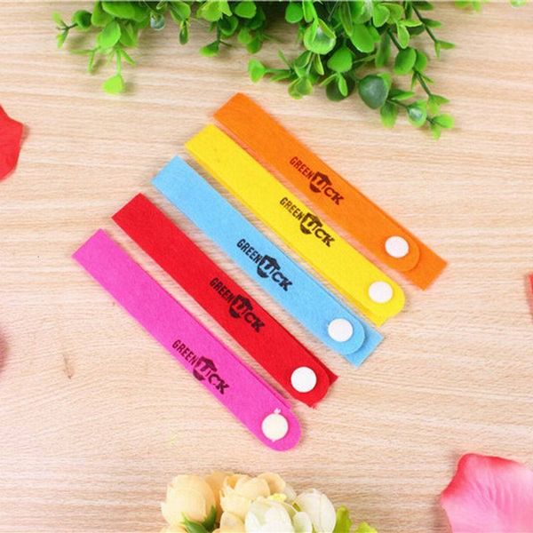 

colorful insect repellent wrist mosquito killer hand strap bracelet wholesale, Silver