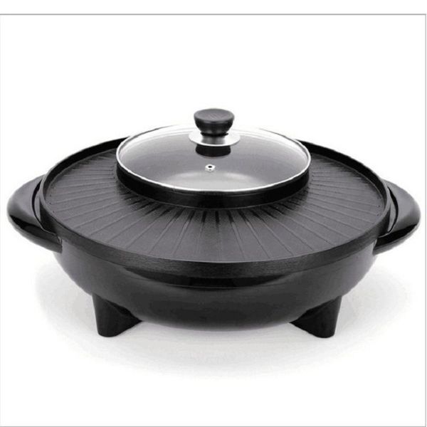 

electric skillets krf042531 double happiness pot roasting one cooker non-stick smoke washable