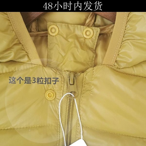 

new light cotton jacket children's warm autumn winter down coat for boys and girls 2021, Blue;gray