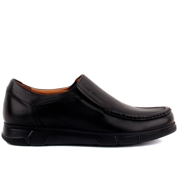 

men's casual black leather shoes yn9a