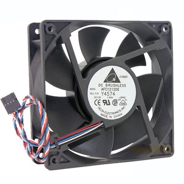 

delta afc1212de 120*120*38mm 12cm dc 12v 1.6a pwm 4-line control air fan