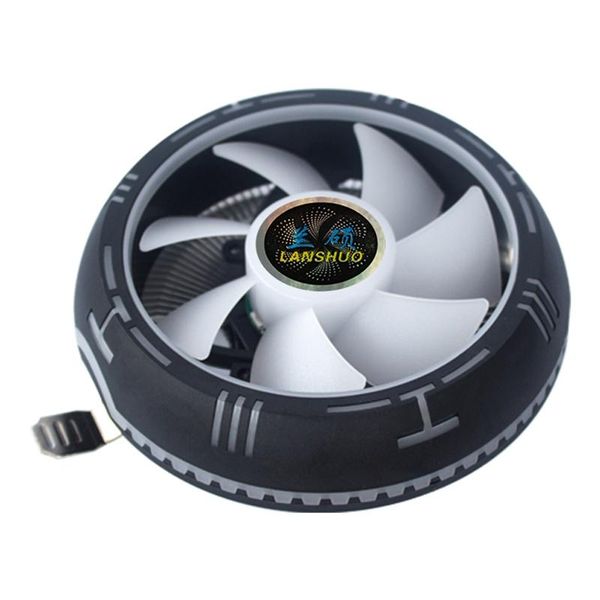 

fans & coolings lanshuo xuanbing 300cpu radiator deskhost universal i3 ic lantern luminous mute computer cooling cpu fan