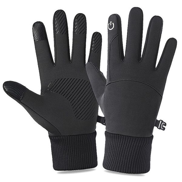 

ski gloves cycling mountaineering waterproof winter fluff warm for touchscreen