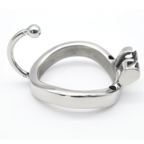 

ring steel stainless male chastity hook cage with r9 qplao