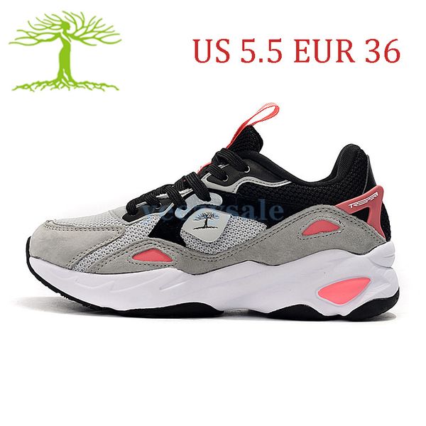 

new us 5.5 eur 36 treeperi fashion chunky 6.0 running shoes black grey crimson men sports sneakers wholesale
