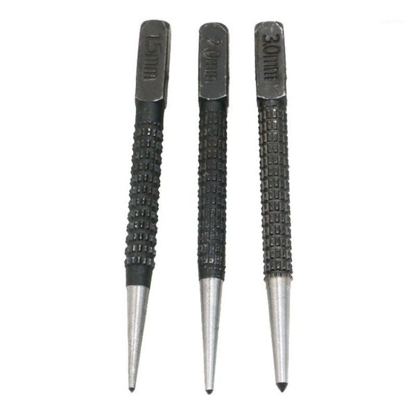 

3pcs high hardness 3pcs professional sample punching center impact location cylinder drill hole pin punch out1