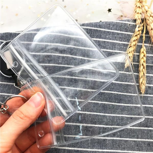 

1 пакет женские мужские убирающиеся держатель карты деловой кредитной карты id card card с катушкой clip и clear id h bbypfi packing2010