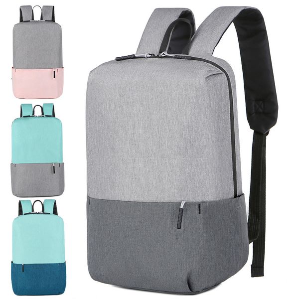 

13'3inch double colour small backpack shoulder bag for teenager girls men women lightweight sports backpack gym bag