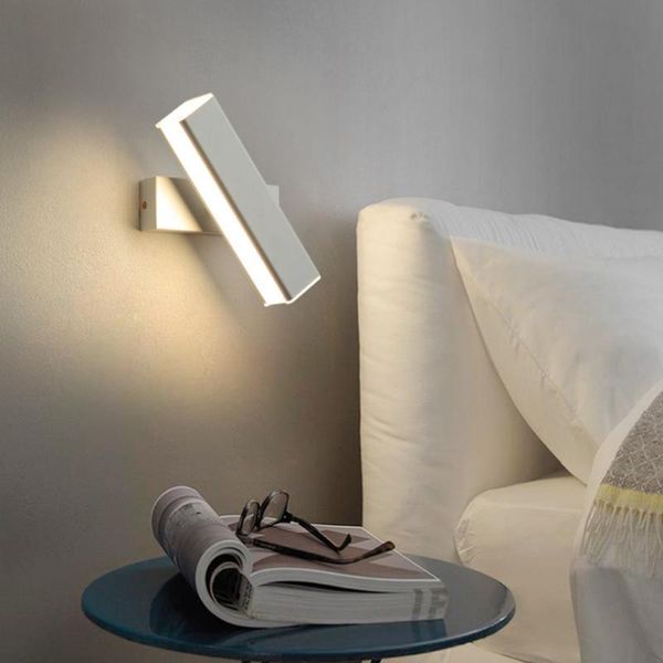 

wall lamp modern led light rotating sconce 110v- 220v vanity bedroom direct creative aisle