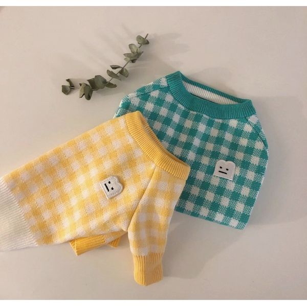 

insnew lattice осень и зима keep warm симпатичные собаки собака свитер pet keep warm insnew lattice jllxzt mx_home