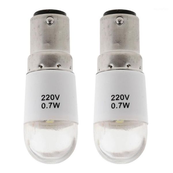 

2x/set push in style sewing machine led bulb for tailor dressmaker 0.7w 220v1