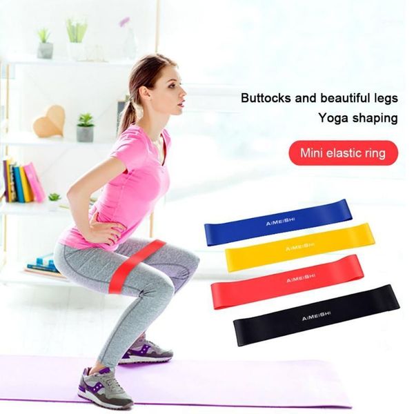 

resistance bands loop exercise for home fitness stretching strength training legs and budurable uniform thickness1