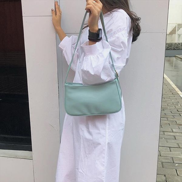 

fashion new women messenger handbags casual avocado green white shoulder bags for women handbags party phone bag