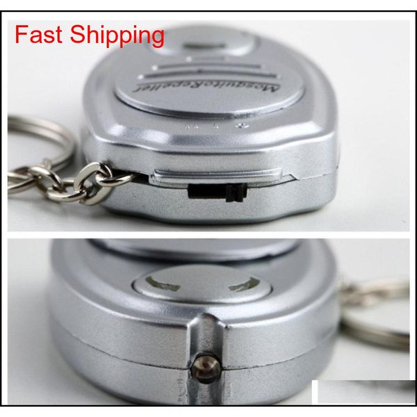

mini electronic ultrasonic mosquito pest repeller keychain flashlights mini key clip button ultrasonic electronic m qylvqt bde_home, Silver