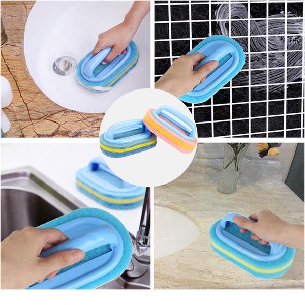 

bathroom toilet kitchen cleaning kitchen glass wall cleaning bath brush plastic handle sponge bat sqcxme