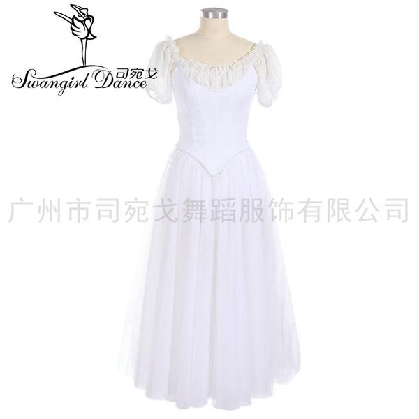 

stage wear white fairy romantic professional ballet costume long dress with wing classical bt3026, Black;red
