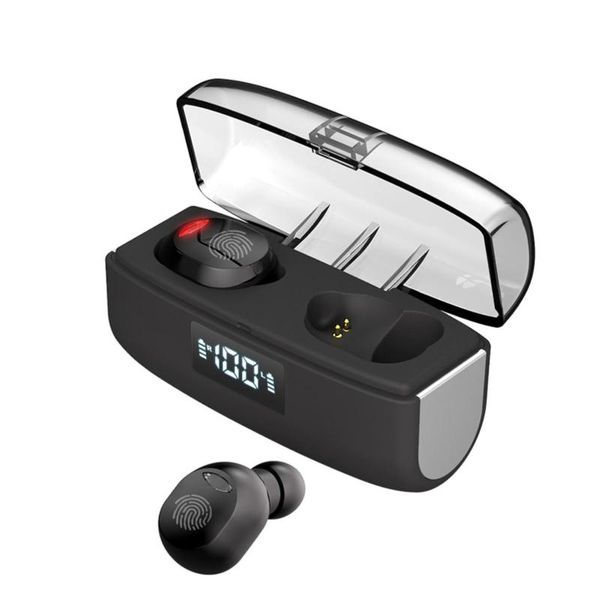 

w12 waterproof noise reducing bluetooth v5.0 hifi wireless headset earphone