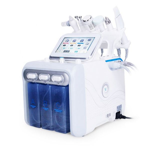 

microdermabrasion whitening and acne removing facial moisturizing machine 6 in 1 skin regeneration microwave hydraulic dermabrasion