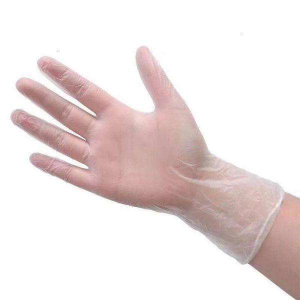 

100 pvc pcs disposable real transparent dishwashing/kitchen/ /latex/rubber/garden gloves universal for home cleaning