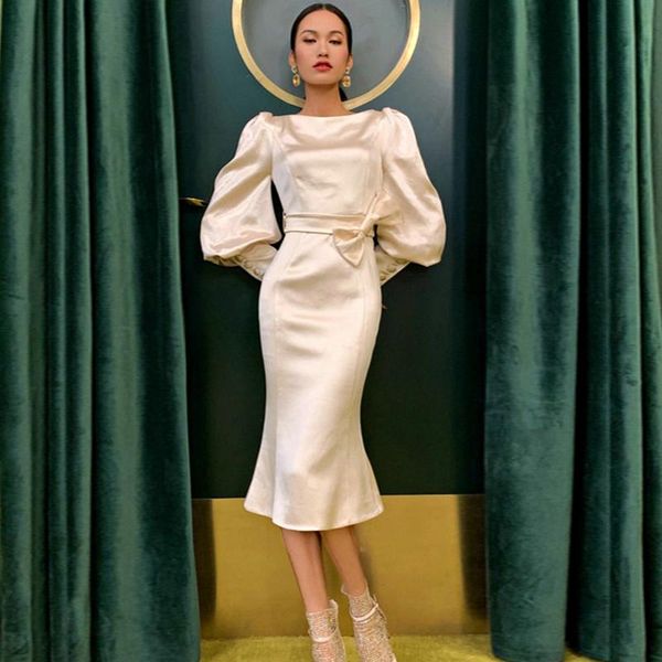 

casual dresses runway spring and autumn women's long sleeve slim vintage elegant chic midi fashion party dress, Black;gray