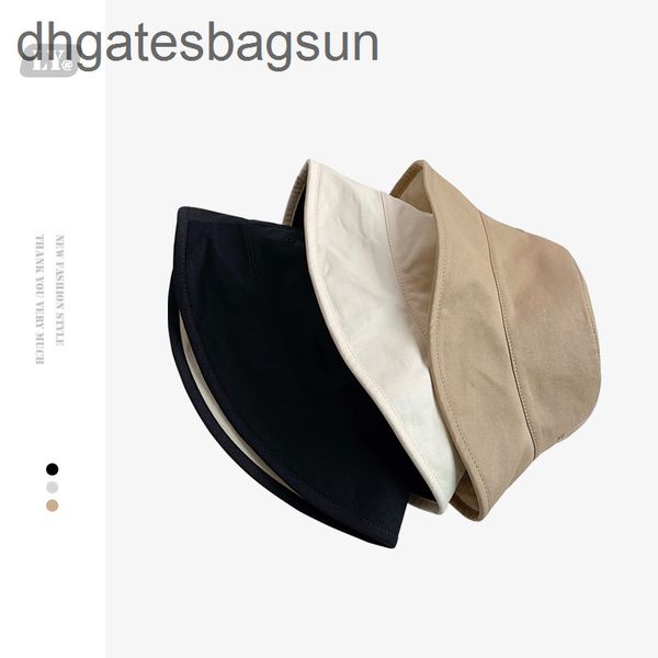 

brand cap carves[lingyue new products]double sided solid color fisherman hat female spring autumn minority bucket hat basin self closing mal, Blue;gray