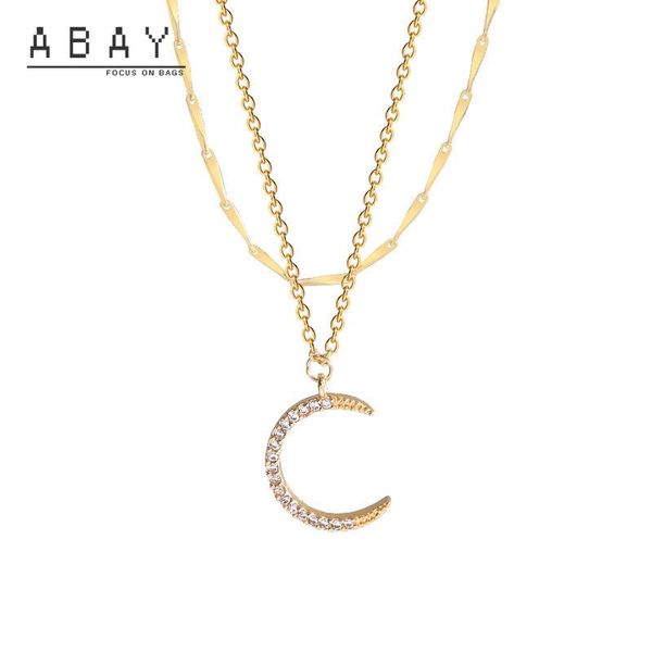 

chains fashion titanium steel letter clavicle chain female 2021 indifference style design temperament rose gold necklace women, Silver