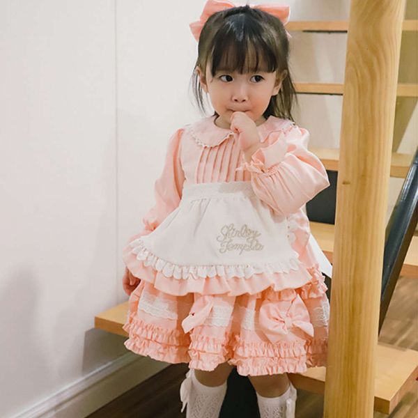 

and drs autumn lolita winter spanish girl's pink princs skirt suit, Red;yellow
