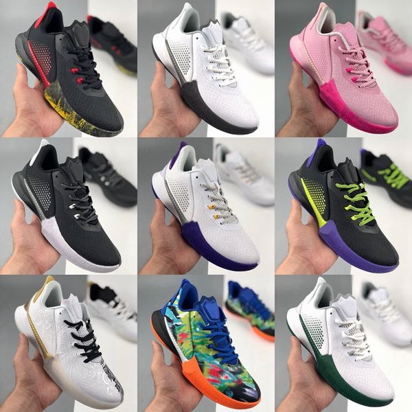 

020 mamba fury ep mens boys basketball shoes pink purple trainers sports sneakers outdoor baskets designer des