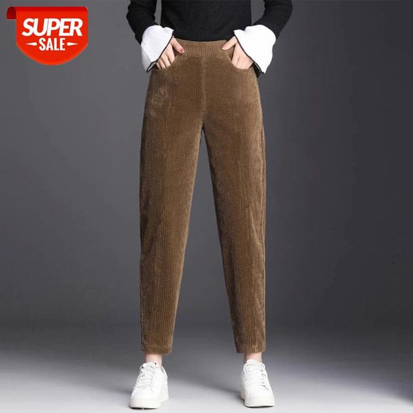 

chrleisure warm leggings women high waist winter velvet fitness casual pants women corduroy slim leggings solid #b38v, Black;white