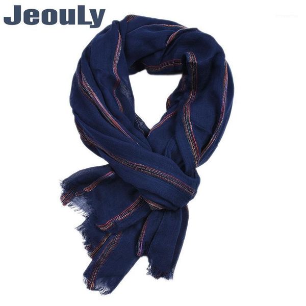 

amazon style scarf, europe and the united states men's national wind cotton yarn dyed stripe winter scarf shawl male1, Blue;gray