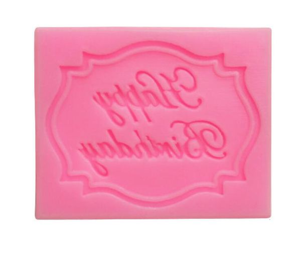 

happy form birthday letter bar dining silicone mold chocolate fondant cake decoration tools cupcake mould