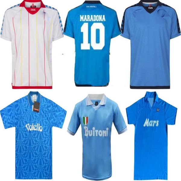 

высокое качество! 82 83 87 88 89 napoli soccer jerseys ретро классика 1982 1983 1987 1988 1989 1991 1992 1993 retro футбольная футболка s-2x, Black;yellow