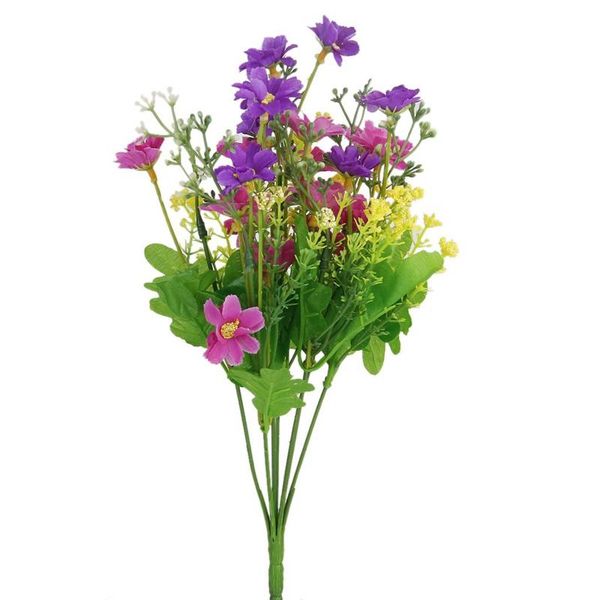 

a bundle fake cineraria artificial bouquet home office decoration