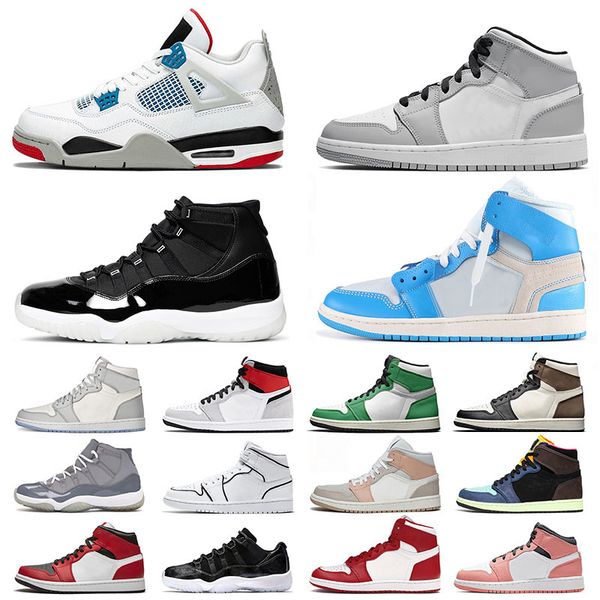 

original 1 mid smoke grey 1s basketball shoes jumpman what the 4 cactus jack concord high 11 25th 11s sports sneakers trainers