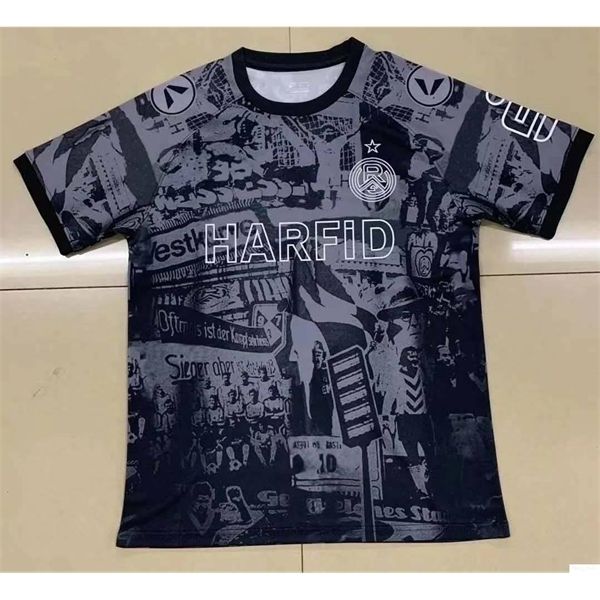 

2020 2021 rot-weiss essen soccer jerseys rw essen 100 jahre hafenstrasse stadium engelmann pronichev condé kefkir football shirt uniform, Black;yellow