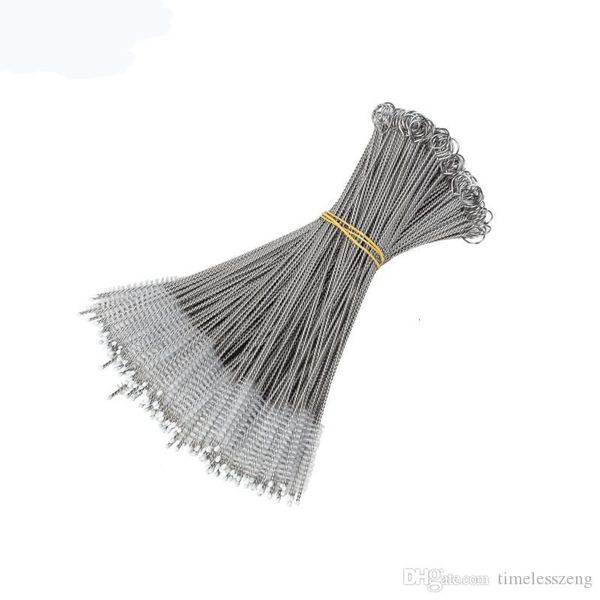 

baby feeding bottle straw pipe brush drink water cup straw cleaning brush spiral soft hair cleaning tool