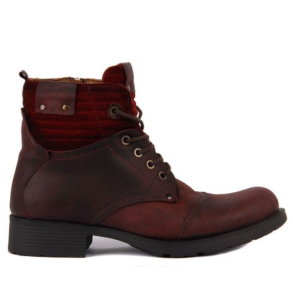

leather boots for man a2zt, Black